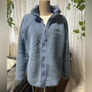 Columbia Blue Sherpa Outdoor Jacket